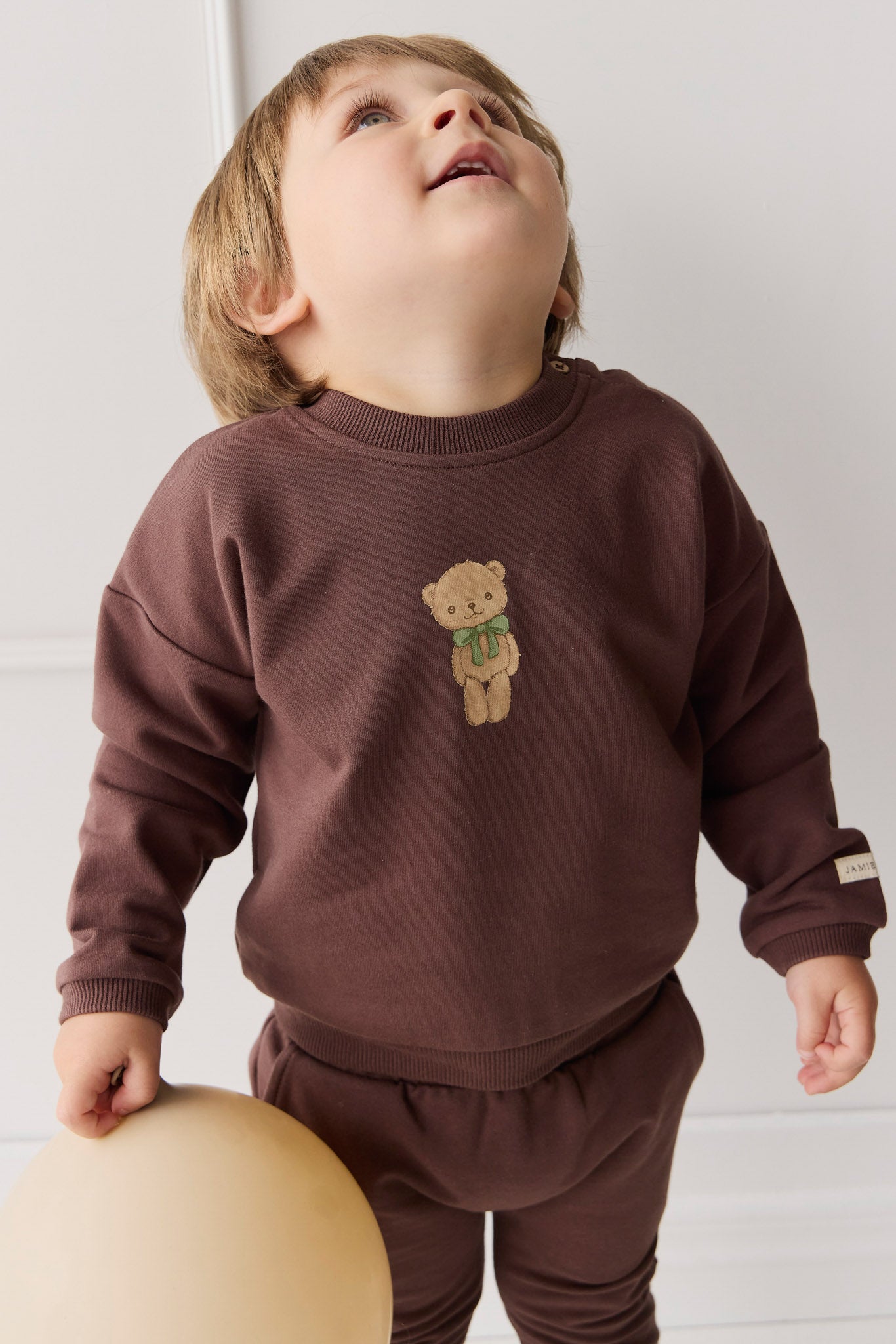 Organic Cotton Damien Sweatshirt - Earth Little Ted