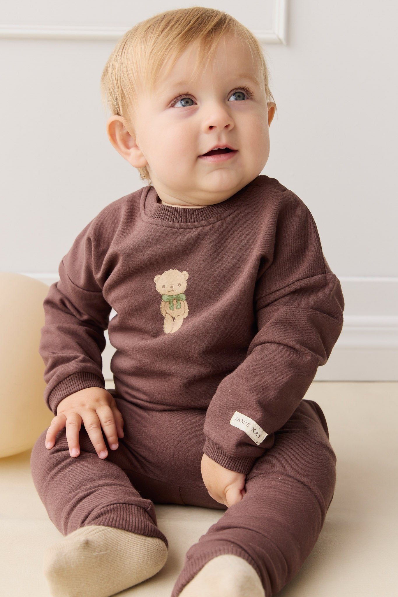 Organic Cotton Damien Sweatshirt - Earth Little Ted