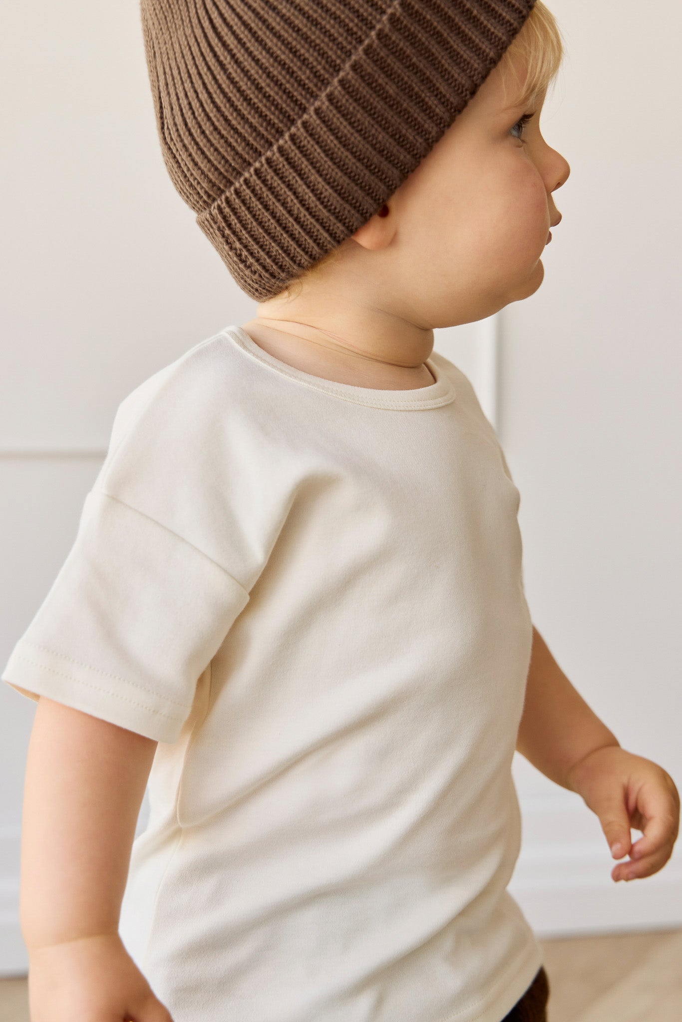 Pima Cotton Hunter Tee - Cloud