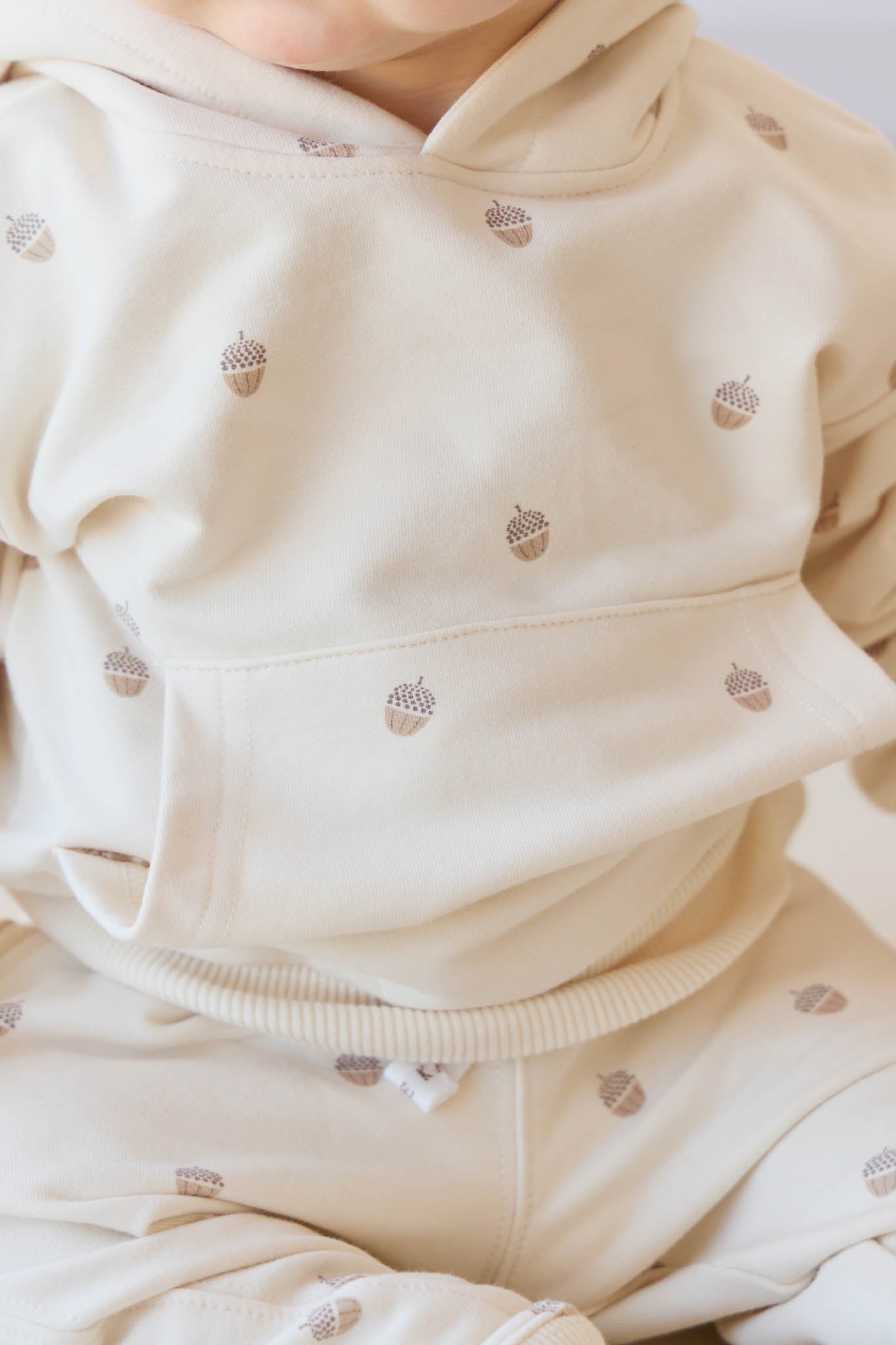 Organic Cotton Erol Hoodie - Acorns Whitecap Gray