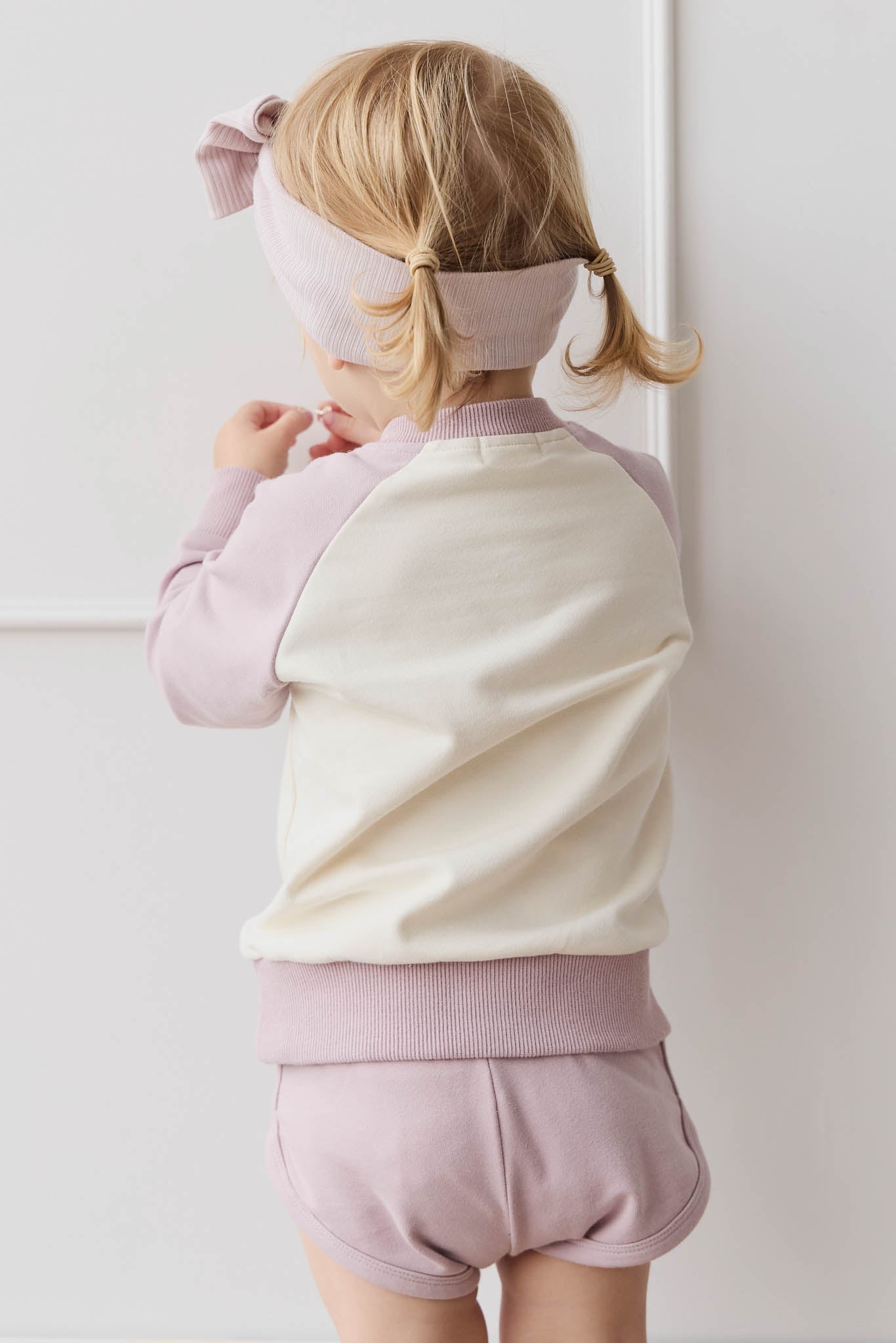 Organic Cotton Ivy Shortie - Heather Haze