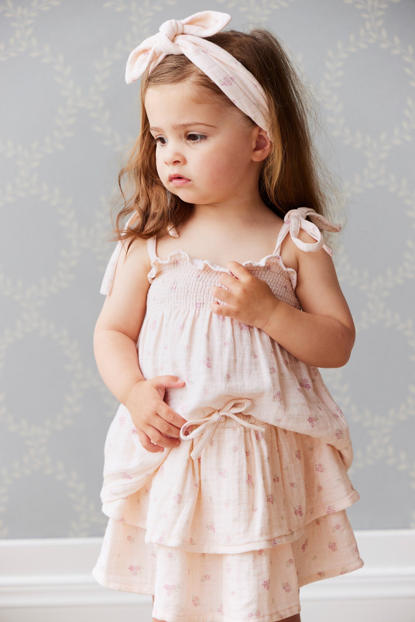 Organic Cotton Muslin Heidi Skirt - Irina Shell