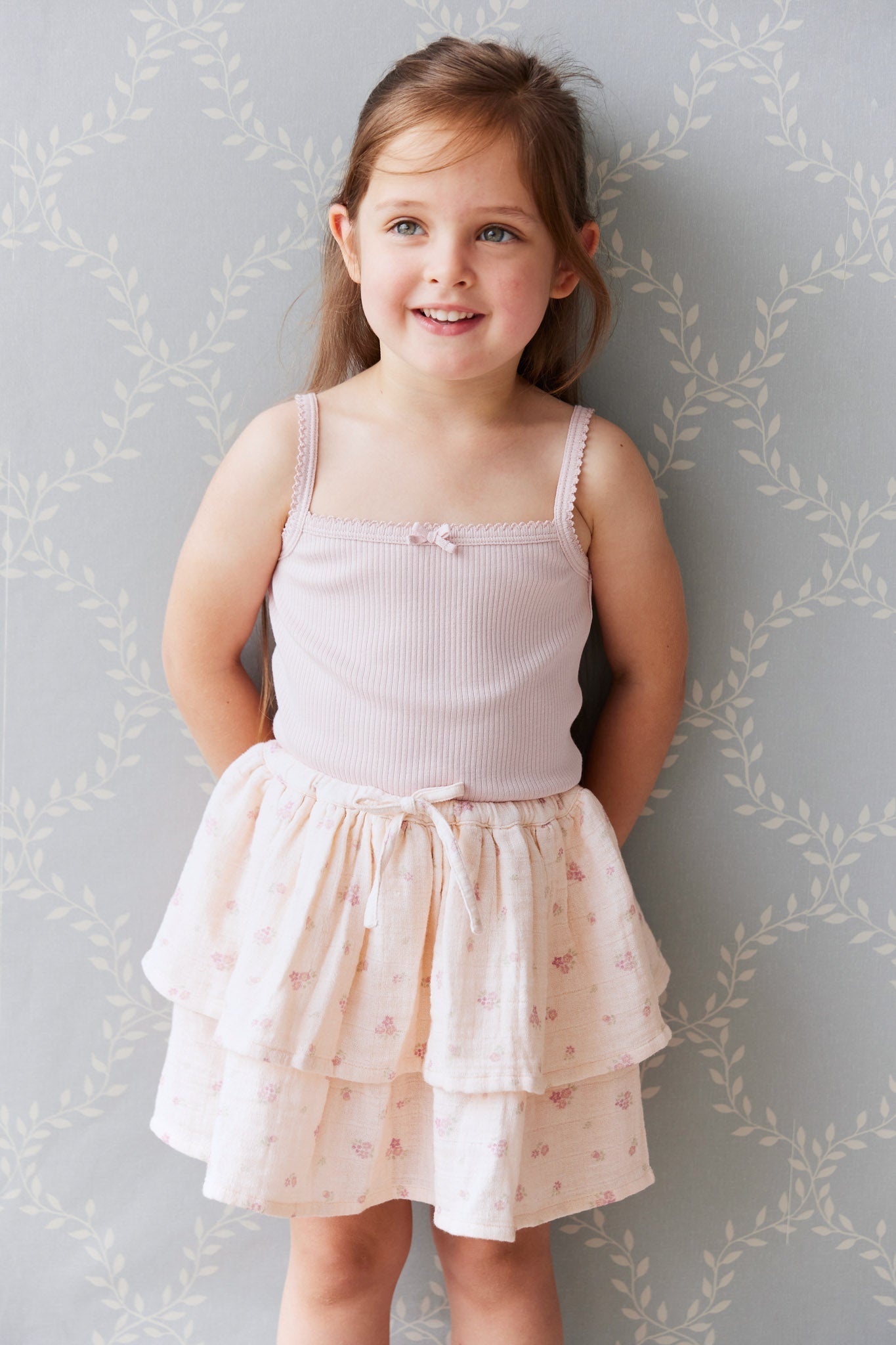 Organic Cotton Muslin Heidi Skirt - Irina Shell