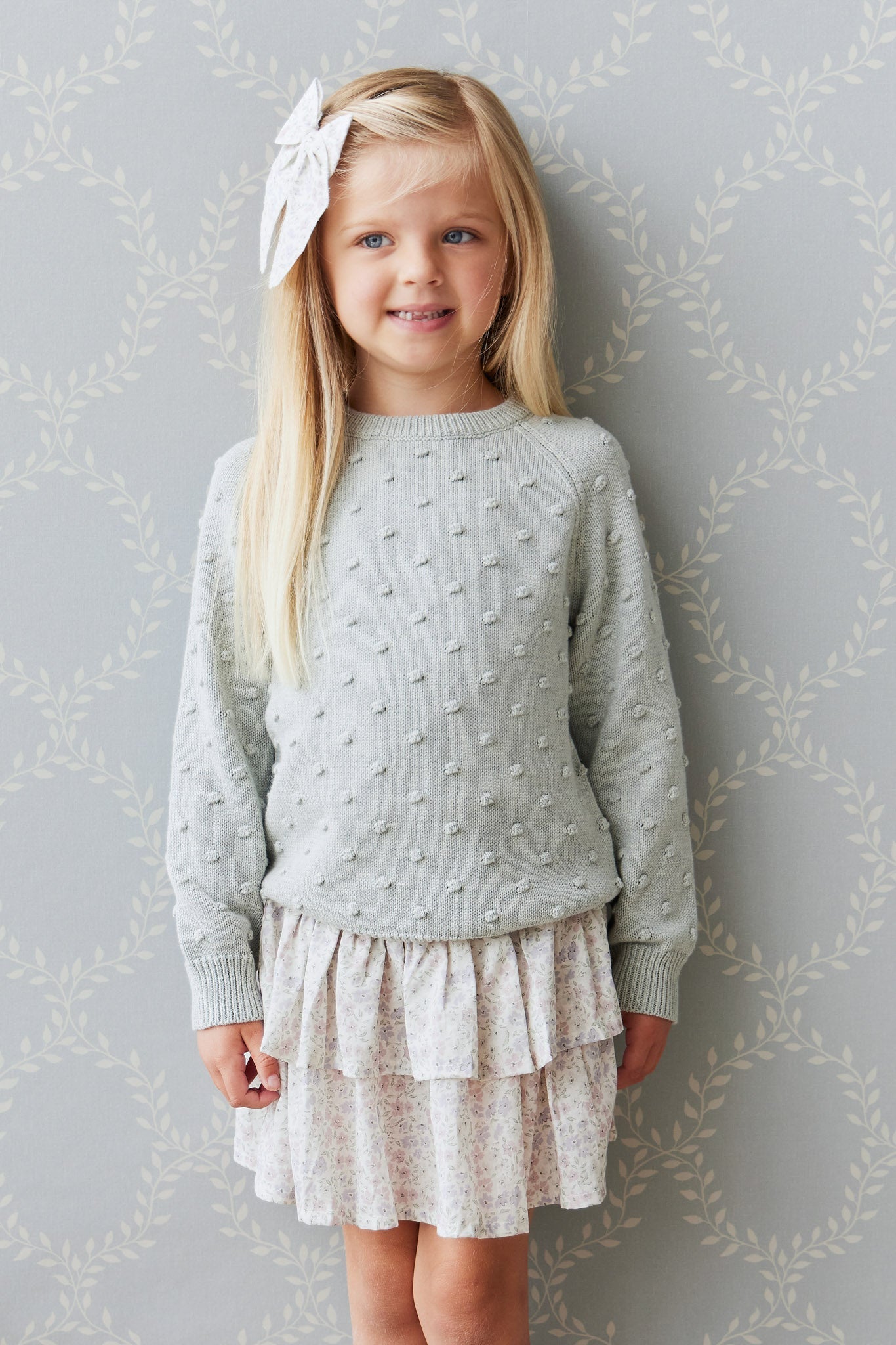 Organic Cotton Samantha Skirt - Fifi Lilac