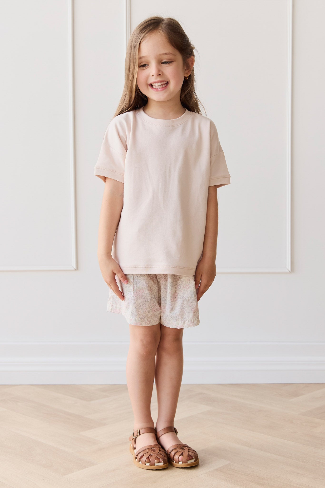Pima Cotton Mimi Top - Rosewater