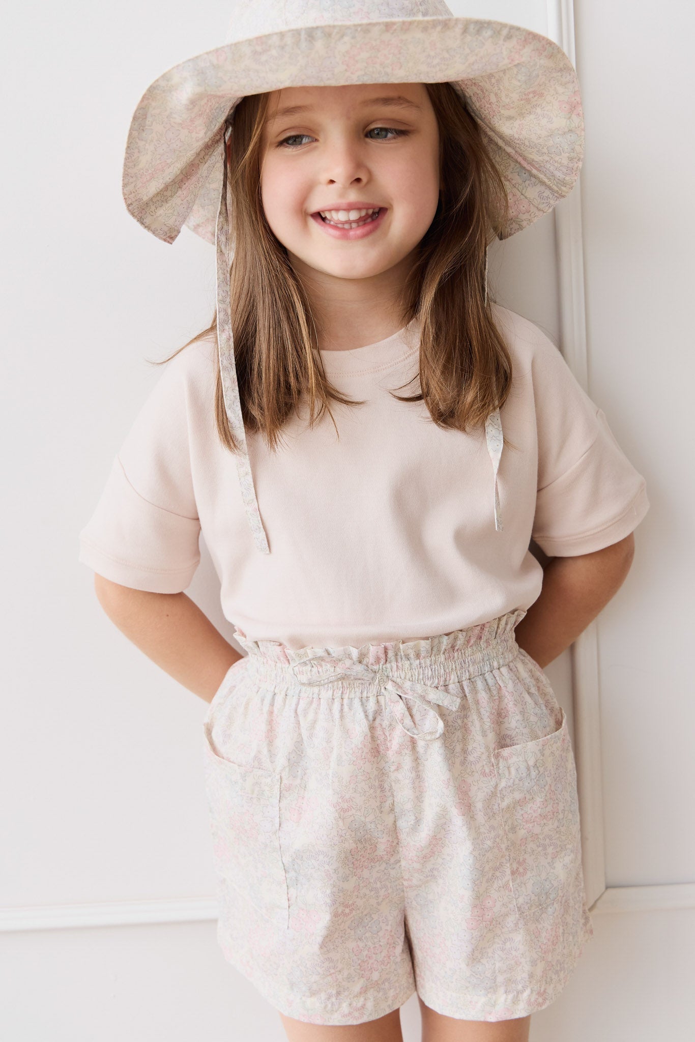 Pima Cotton Mimi Top - Rosewater