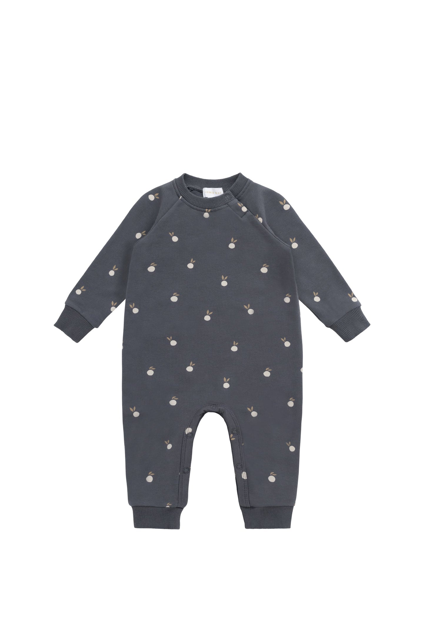 Organic Cotton Tao Sweatshirt Onepiece - Bobby Berries Shadow