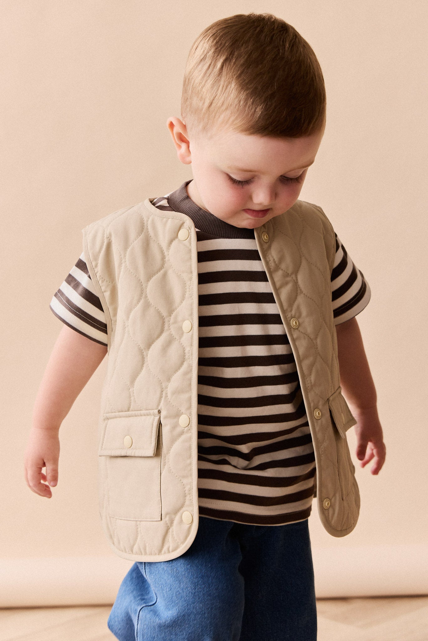 Arie Puffer Vest - Rye