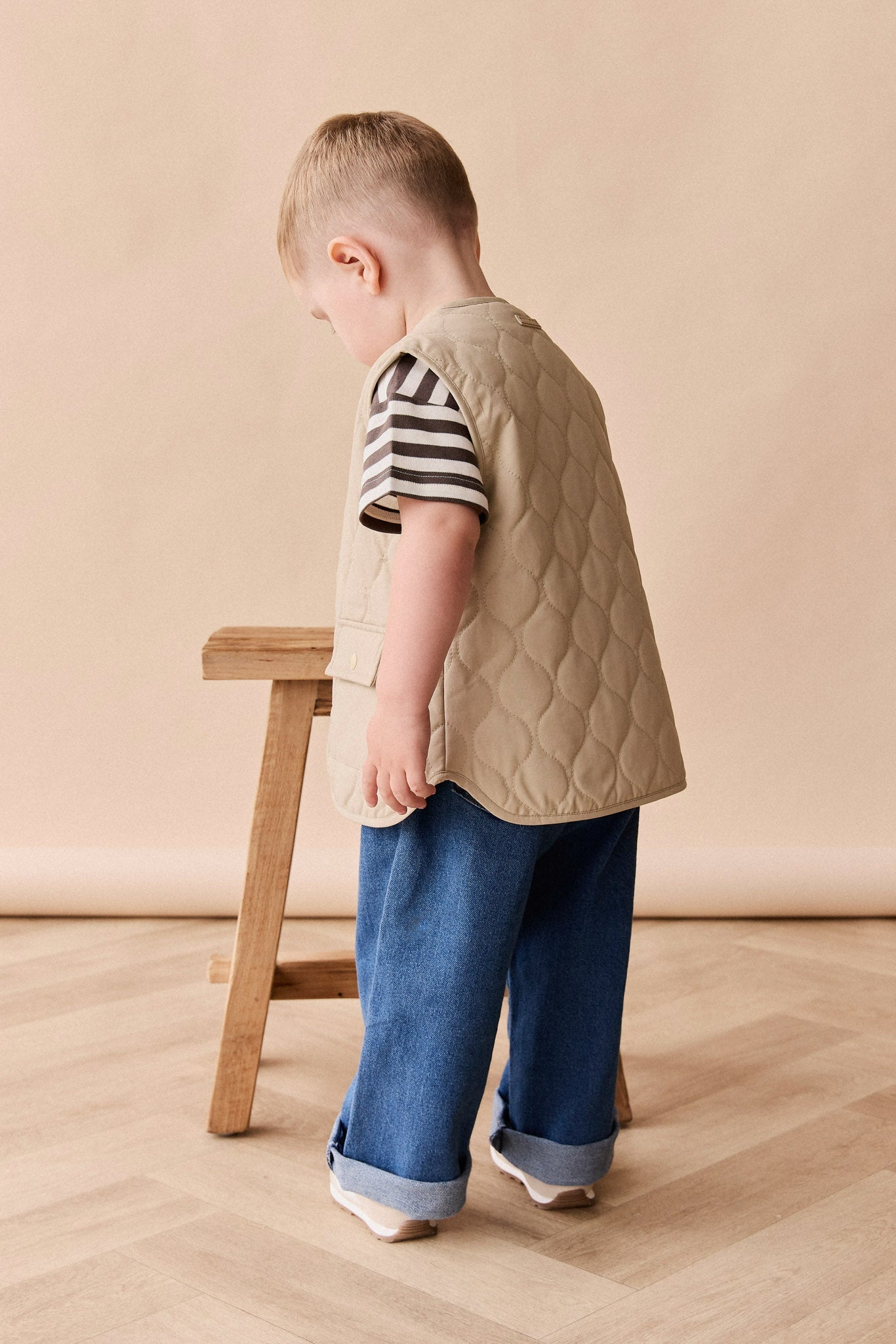 Arie Puffer Vest - Rye