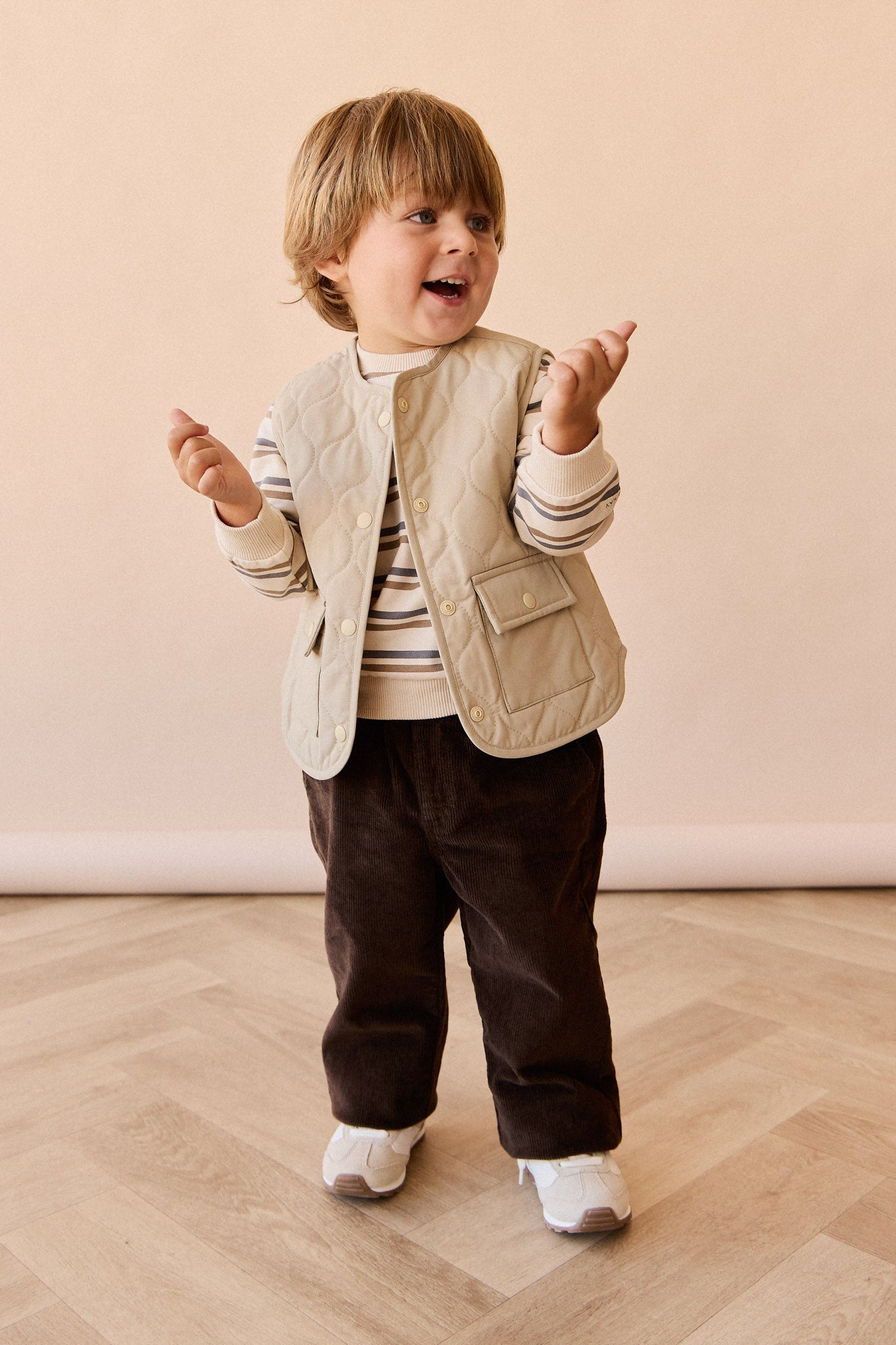 Arie Puffer Vest - Rye