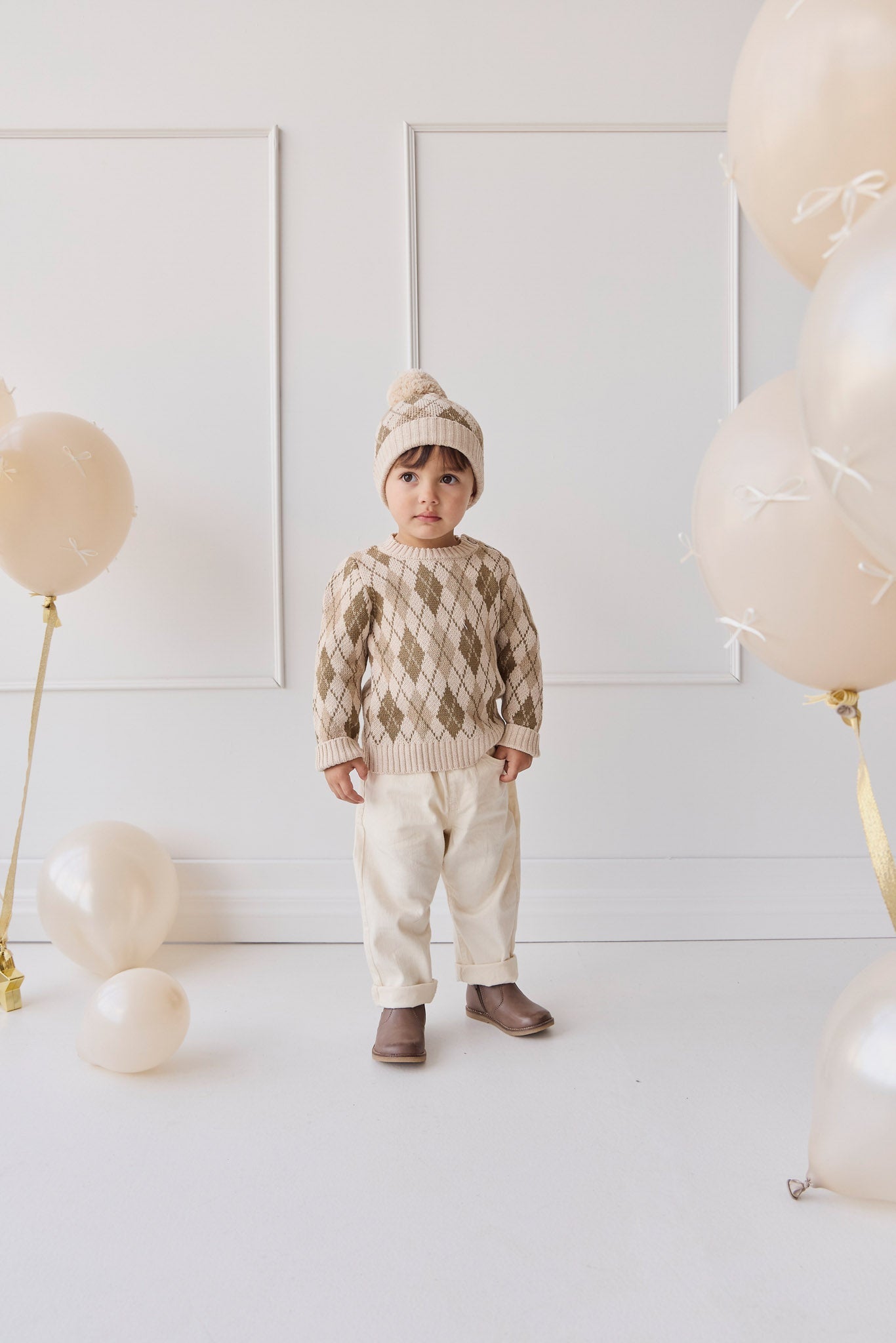 Enzo Jumper - Enzo Jacquard Oatmeal Marle