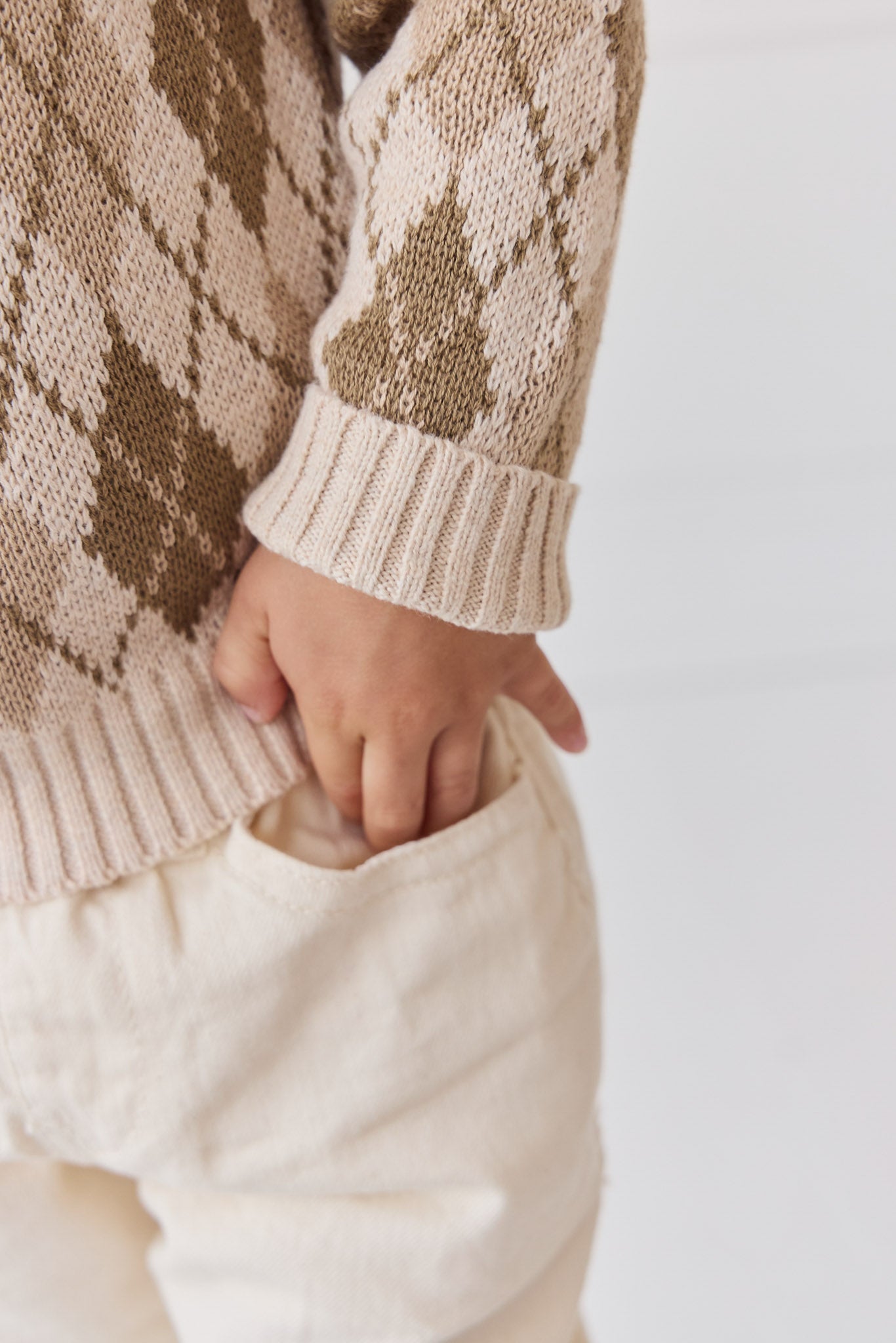 Enzo Jumper - Enzo Jacquard Oatmeal Marle
