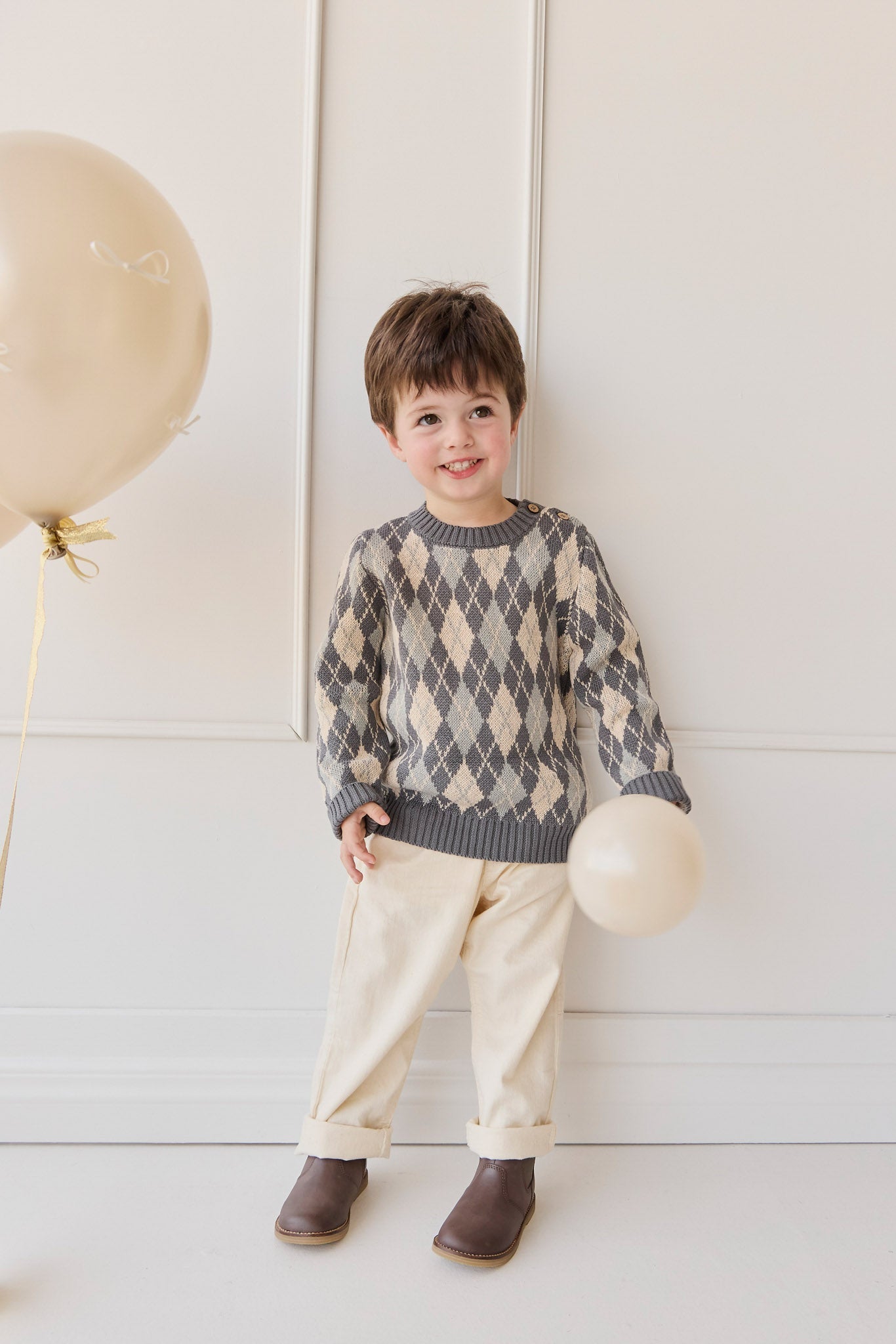 Enzo Jumper - Enzo Jacquard - Lava Smoke