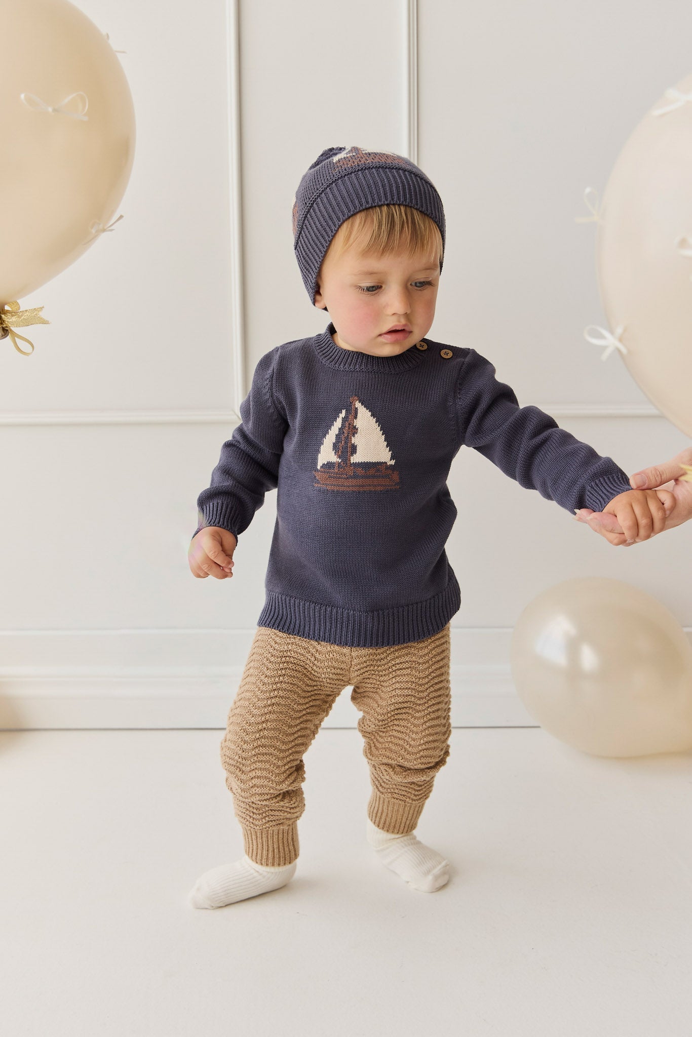 Maverick Pant - Toffee Marle