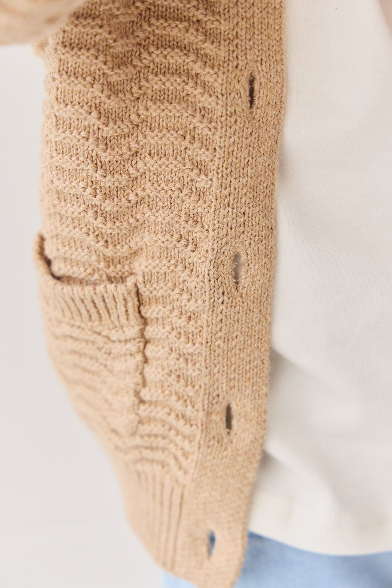Maverick Cardigan - Toffee Marle