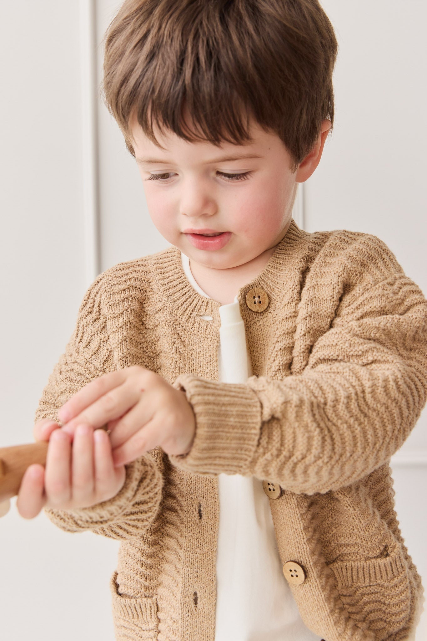 Maverick Cardigan - Toffee Marle