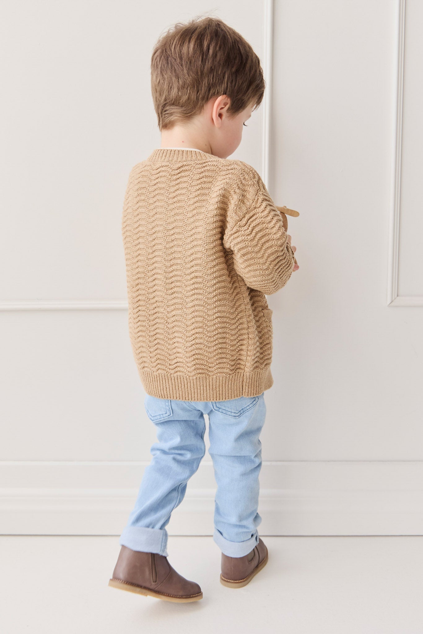 Maverick Cardigan - Toffee Marle
