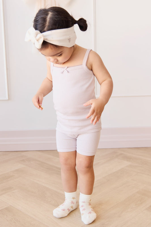 Organic Cotton Modal Elisa Bike Short - Luna