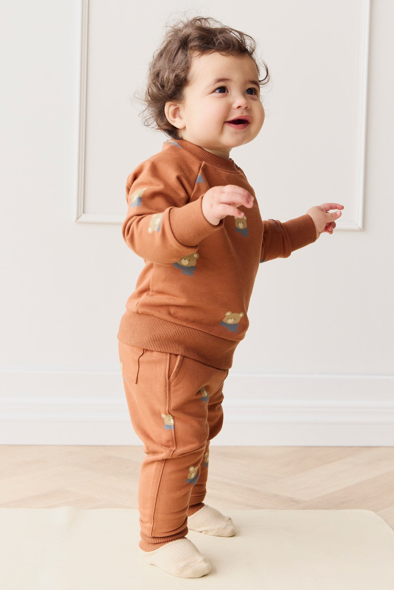 Organic Cotton Tao Sweatshirt - Cosy Bobbie Ginger