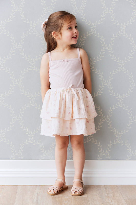 Organic Cotton Muslin Heidi Skirt - Irina Shell