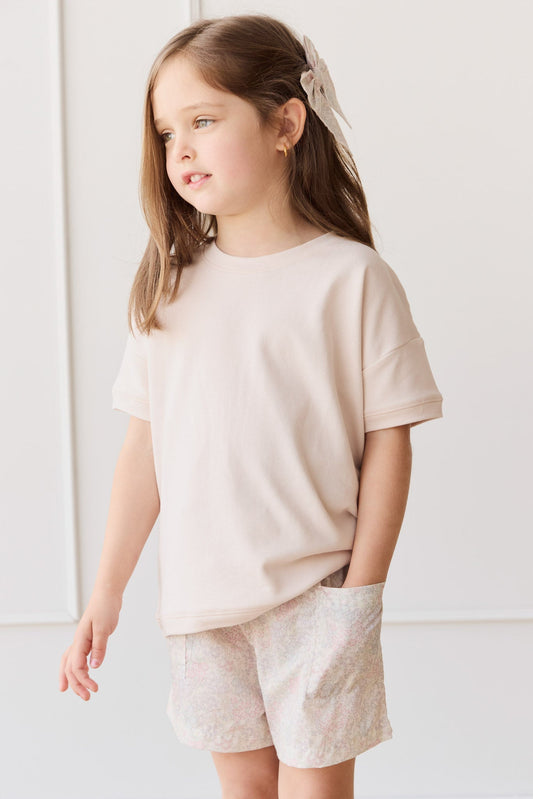 Pima Cotton Mimi Top - Rosewater