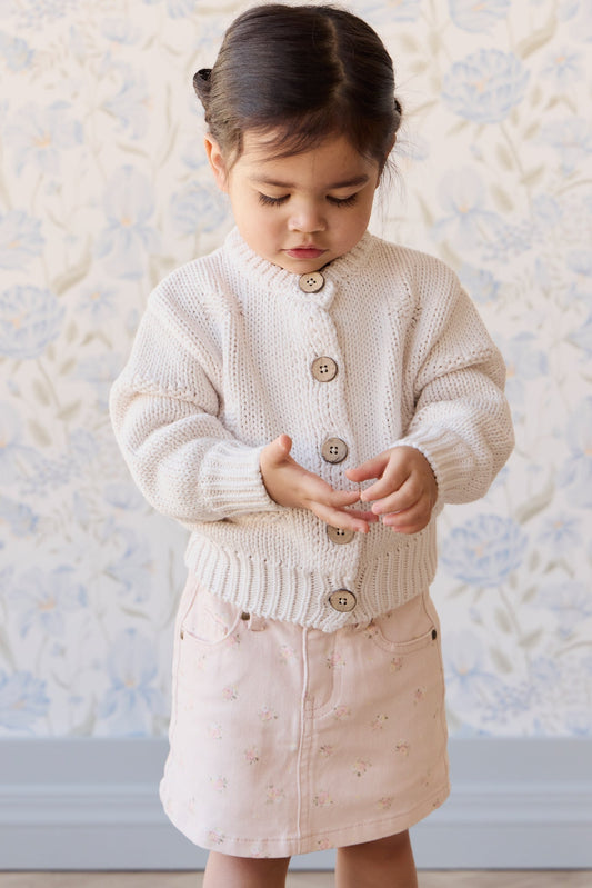 Sienna Cardigan - Parisian Pink