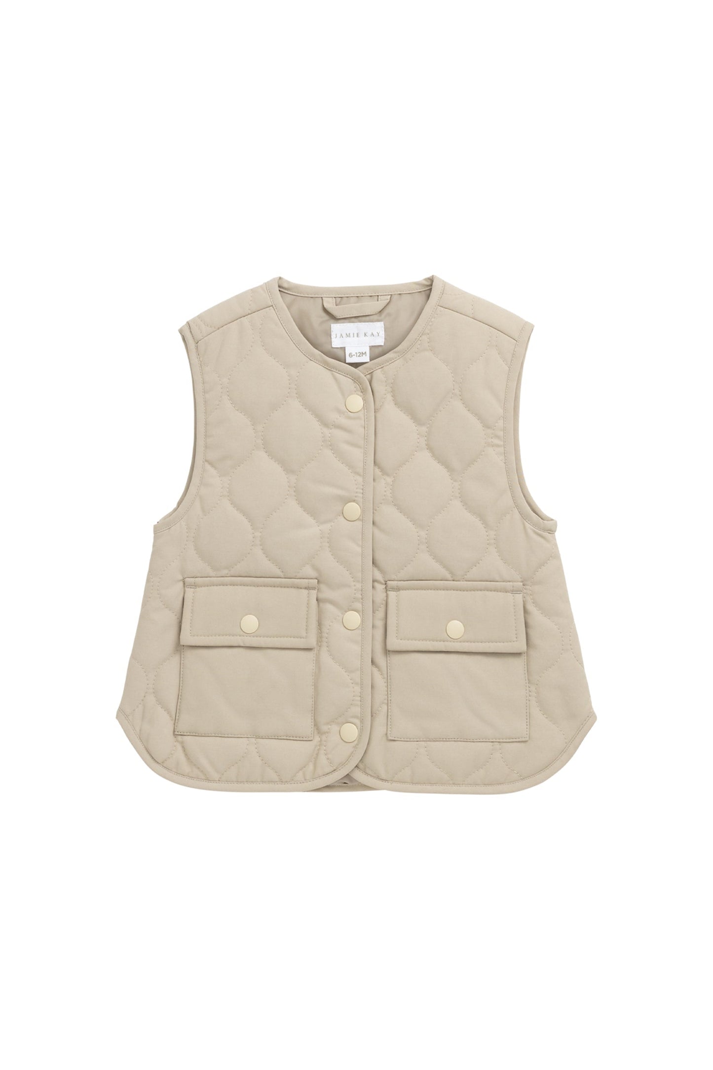 Arie Puffer Vest - Rye