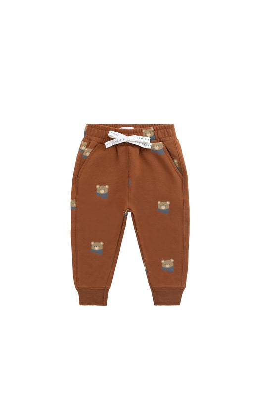 Organic Cotton Jalen Track Pant - Cosy Bobbie Ginger