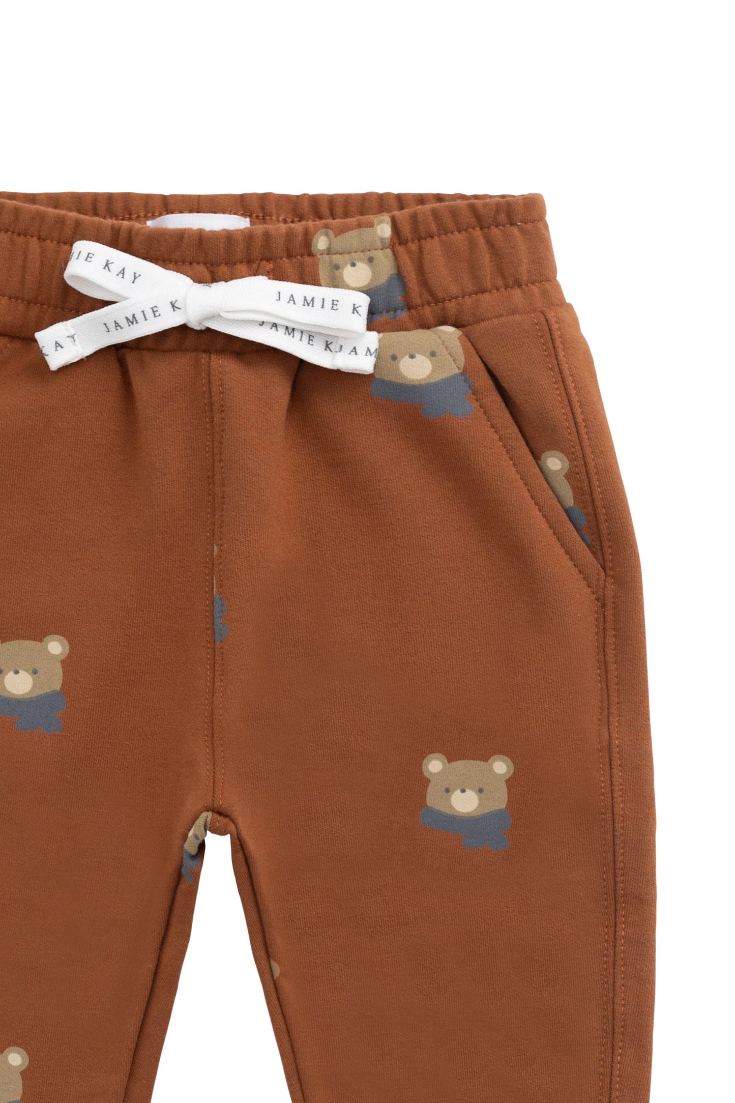 Organic Cotton Jalen Track Pant - Cosy Bobbie Ginger