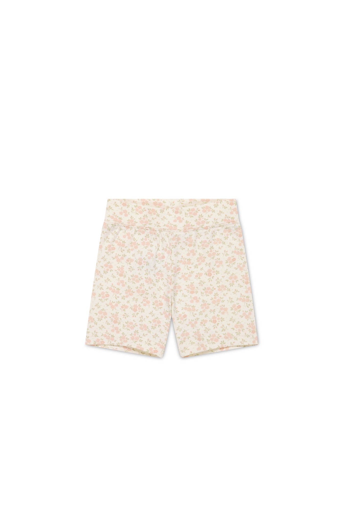 Organic Cotton Everyday Bike Short - Rosalie Floral Mauve
