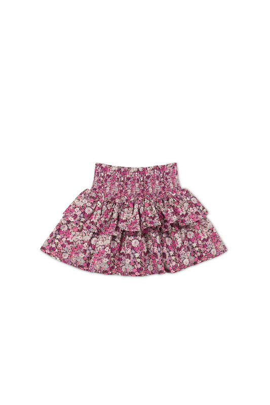 Organic Cotton Samantha Skirt - Garden Print