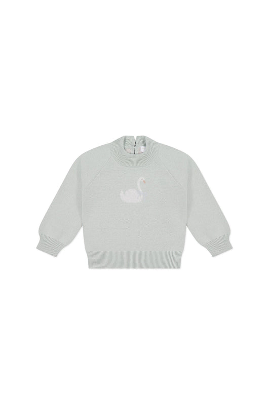 Lucinda Jumper - Ocean Spray Swan