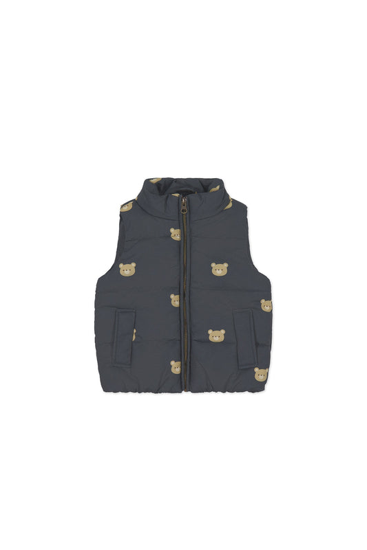 Rudi Puffer Vest - Bobbie Bears Shadow